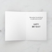 Gehen Sie zur Fenster-humorvollen Karte (Innenseite)