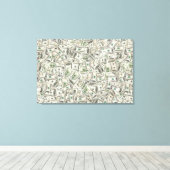 Gehen Sie zur Geldbörse Canvas Leinwanddruck (Insitu (Holzboden))