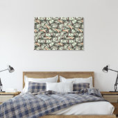 Gehen Sie zur Geldbörse Canvas Leinwanddruck (Insitu (Schlafzimmer))
