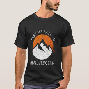 Gehen Sie zurück nach Singapur Vintager Singapore T-Shirt