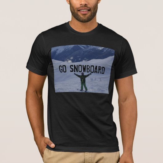 GEHEN SNOWBOARD T-Shirt (Vorderseite)