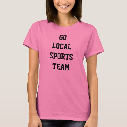 GEHEN SPORT-TEAM LOKALES T-Shirt (Vorderseite)