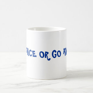 gehen Tasse weg