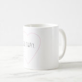 Gehen Tasse weg (VorderseiteRechts)