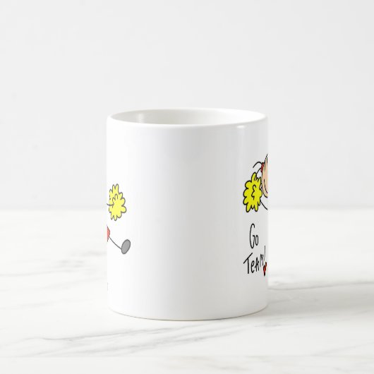 Gehen Team-Cheerleader-Tasse Kaffeetasse (Mittel)