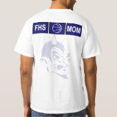 gehen Teufel bball Mamma T-Shirt (Rückseite)