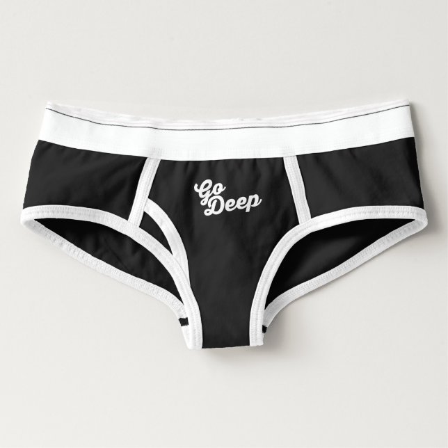 Gehen tief - Boyshorts Panties (Vorderseite)