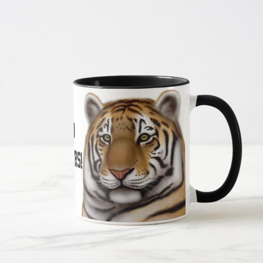 Gehen Tiger-Team-Tasse Tasse (Rechts)