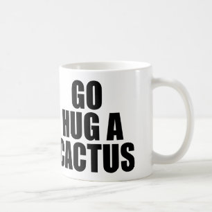 GEHEN UMARMUNG EIN KAKTUS KAFFEETASSE