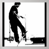 Gehen und Skate Poster (Vorne)