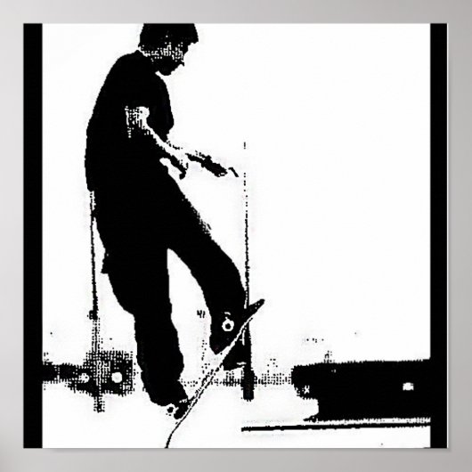 Gehen und Skate Poster (Vorne)