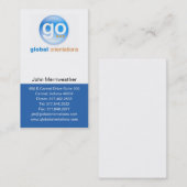 GEHEN Visitenkarte (Vorne/Hinten)