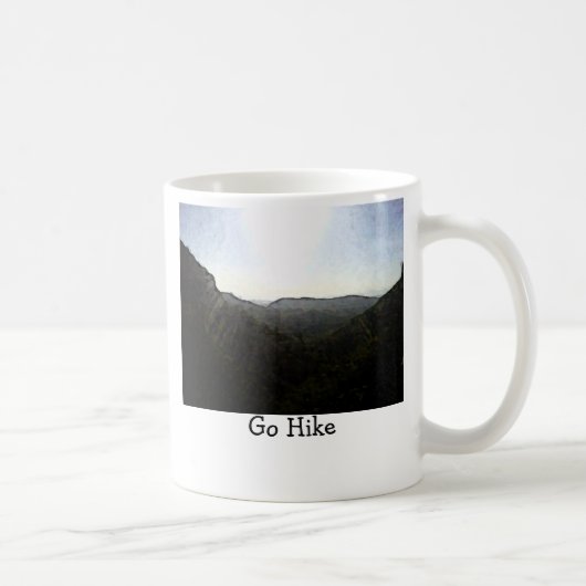 Gehen Wanderungs-Tasse Kaffeetasse (Rechts)