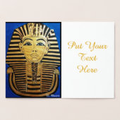 Gehen wie eine ägyptische Einladungskarte Folienkarte (Innenseite)