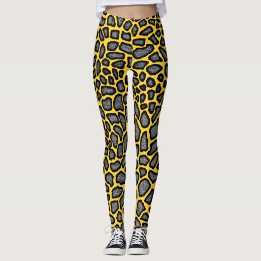 Gehen wie eine Giraffe Leggings (Vorderseite)