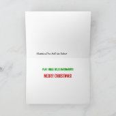 Gehen wildes wenig dieses Weihnachten (Innenseite)