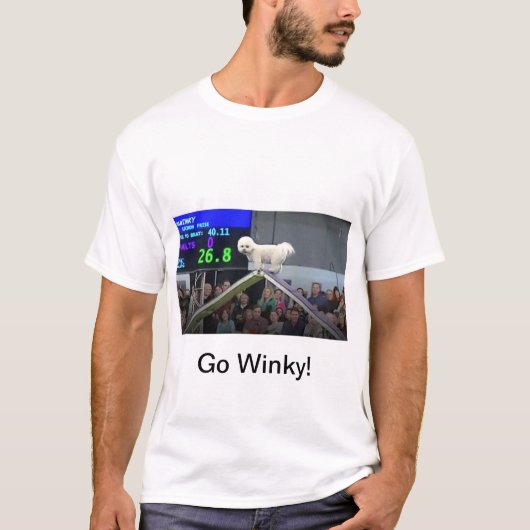 Gehen Winky! T-Shirt (Vorderseite)