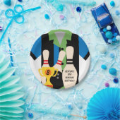 Gehen wir Bowling Birthday Paper Teller (Party)