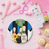 Gehen wir Bowling Birthday Paper Teller (Party)