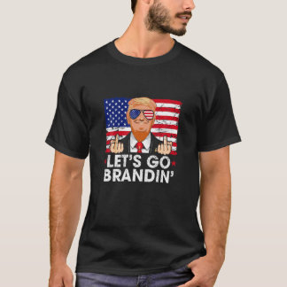 Gehen wir Brandin' lustiges Anti-Joe Biden-Kostüm T-Shirt