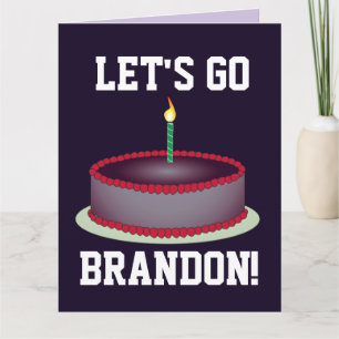 GEHEN WIR BRANDON! GEBURTSTAGSKARTEN KARTE