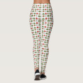 Gehen wir Camping Camp Zelt Campfire Leggings (Rückseite)