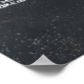 Gehen wir in die Kunst der Raumfahrt Poster (Ecke)