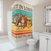 Gehen wir locker in Tacos Duschvorhang (Beispiel)