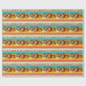 Gehen wir locker in Tacos Geschenkpapier (Flach)