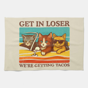 Gehen wir locker in Tacos Geschirrtuch
