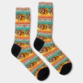 Gehen wir locker in Tacos Socken (Rechts)