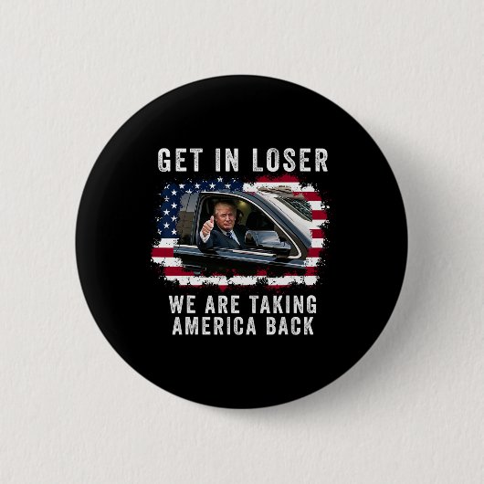 Gehen wir locker und bringen Amerika zurück 1 Button (Vorderseite)
