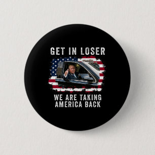 Gehen wir locker und bringen Amerika zurück 1 Button