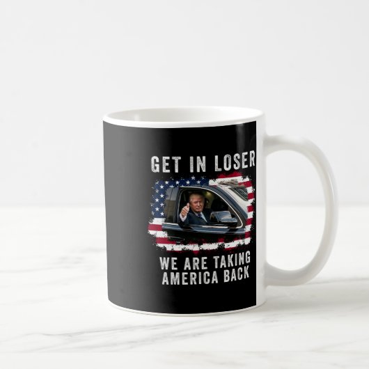 Gehen wir locker und bringen Amerika zurück 1 Kaffeetasse (Rechts)