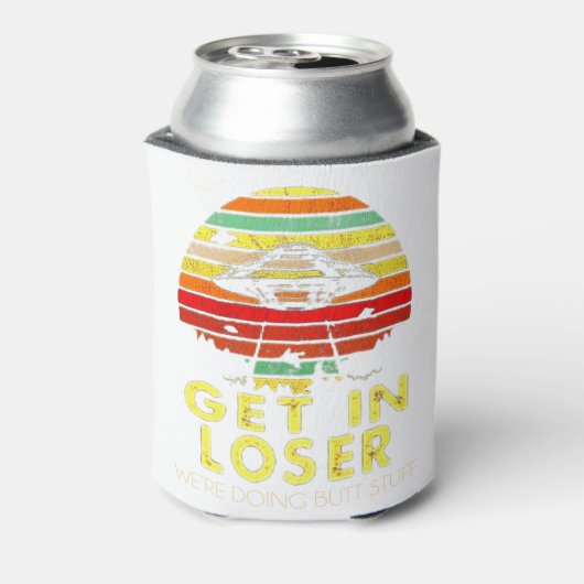 Gehen wir locker und machen wir Hintern mit einem Dosenkühler (Kanne Rückseite)