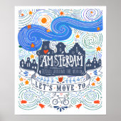 Gehen wir nach Amsterdam Poster (Vorne)