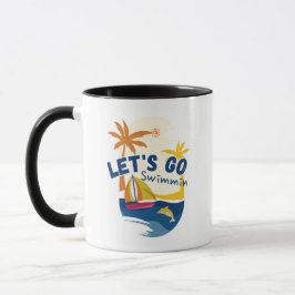 Gehen wir schwimmen - Beach Style Tasse