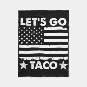 Gehen wir Taco6 Fleecedecke
