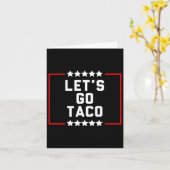 Gehen wir Taco 16 Karte (Gelbe Blume)