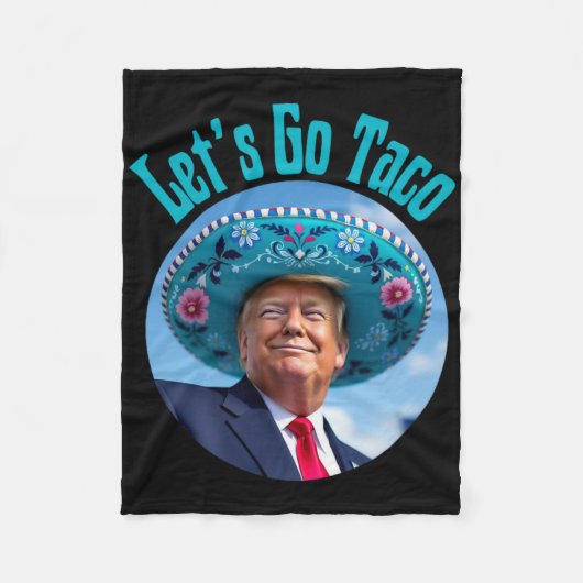 Gehen wir Taco 40 Fleecedecke (Vorderseite)