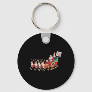 Gehen wir Taco - Funny Sleigh Ride mit dem Weihnac Schlüsselanhänger
