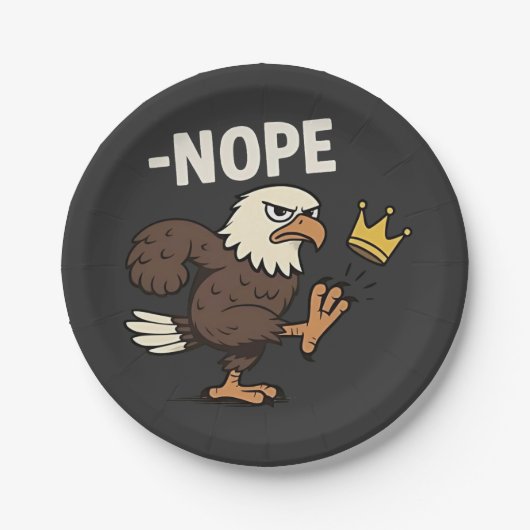 Gehen wir TACO Trump 4. Juli Taco Liebhaber Pappteller (Vorderseite)