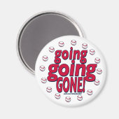 Gehen wir weg! Magnet (Vorderseite/Rückseite)