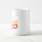 Gehen wir zu TACO-Hühnerfußspuren Kaffeetasse (Mittel)