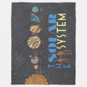 Gehen wir zum Poster des Weltraumsolarsystems Fleecedecke (Vorderseite)