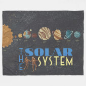 Gehen wir zum Poster des Weltraumsolarsystems Fleecedecke (Vorderseite (Horizontal))