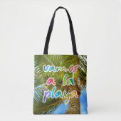 gehen wir zum Strand Tasche (Vorderseite)