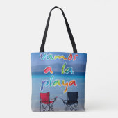 gehen wir zum Strand Tasche (Rückseite)