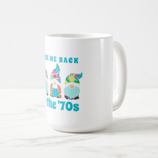 Gehen wir zurück zur "70er Classic-Tasse" Kaffeetasse (VorderseiteRechts)