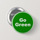 Gehen Zeichen grünes Button (Vorne & Hinten)